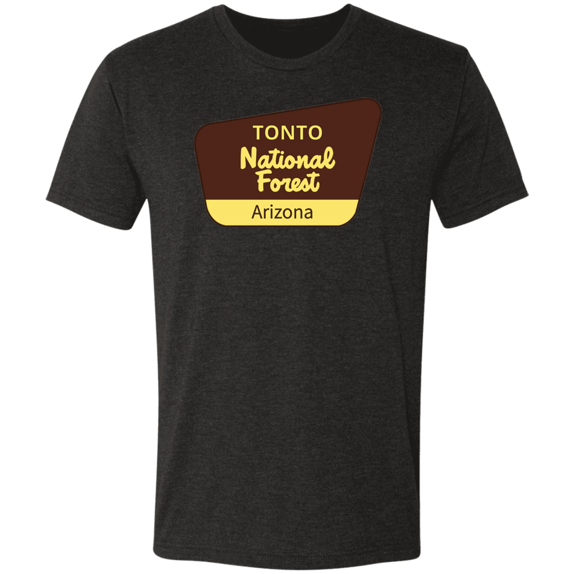 Arizona Trails Tonto National Forest - Premium Triblend National Forest T-Shirt