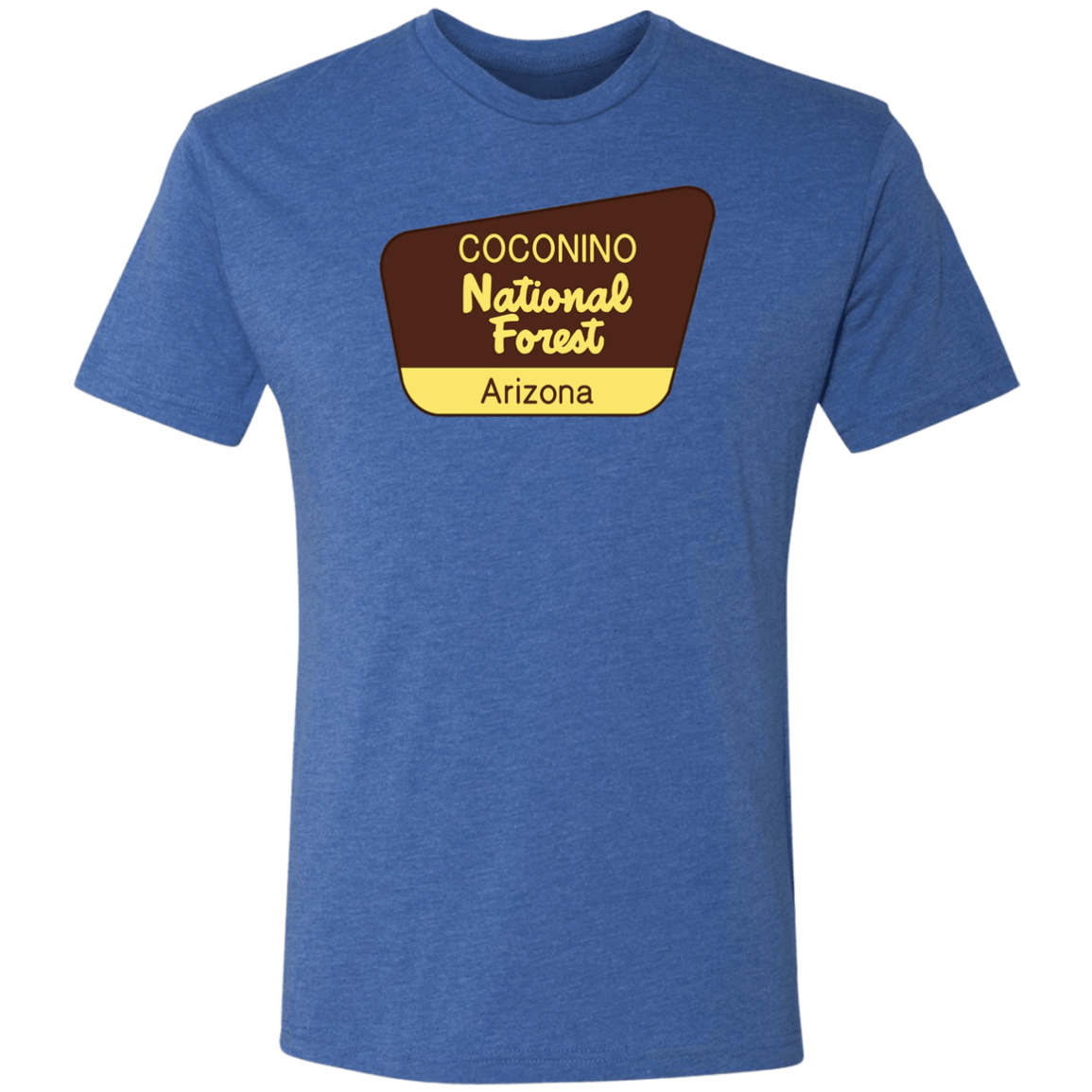 Arizona Trails Coconino National Forest - Premium Triblend National Forest T-Shirt
