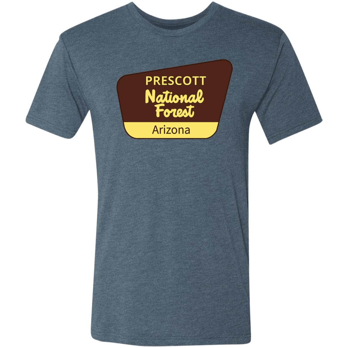 Arizona Trails Prescott National Forest - Premium Triblend National Forest T-Shirt