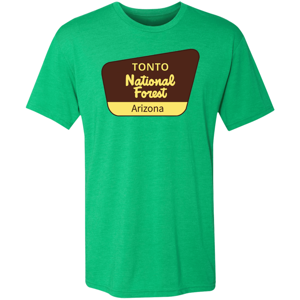 Arizona Trails Tonto National Forest - Premium Triblend National Forest T-Shirt