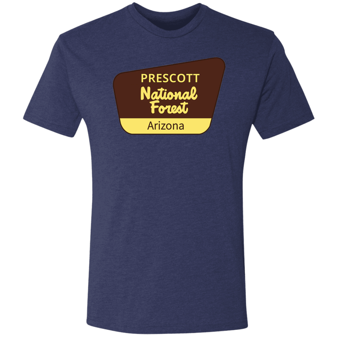 Arizona Trails Prescott National Forest - Premium Triblend National Forest T-Shirt