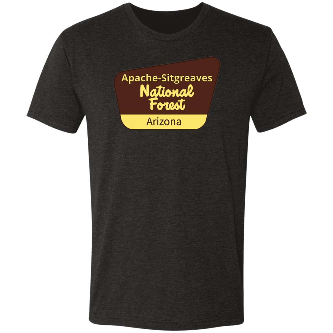 Arizona Trails Apache-Sitgreaves National Forest - Premium Triblend National Forest T-Shirt