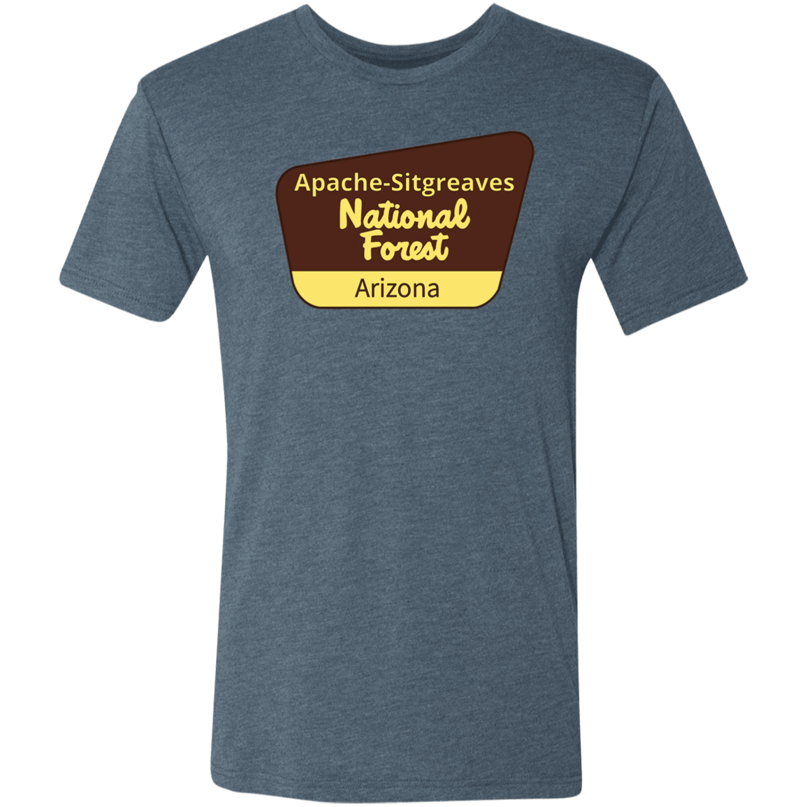 Arizona Trails Apache-Sitgreaves National Forest - Premium Triblend National Forest T-Shirt