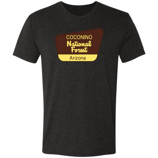 Arizona Trails Coconino National Forest - Premium Triblend National Forest T-Shirt