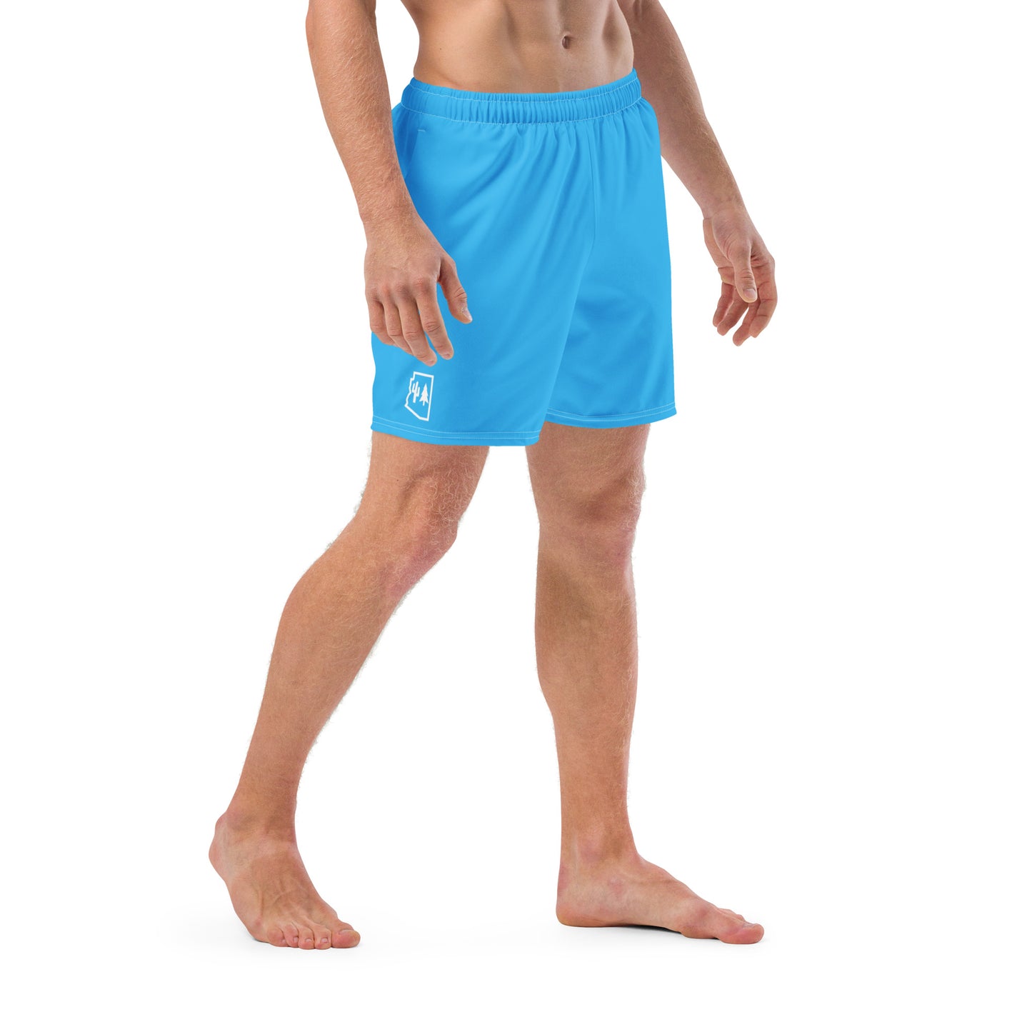 Arizona Trails Blue Aqua Men's swim trunks - Eco Boost (91% recycled) Blue Aqua Edition