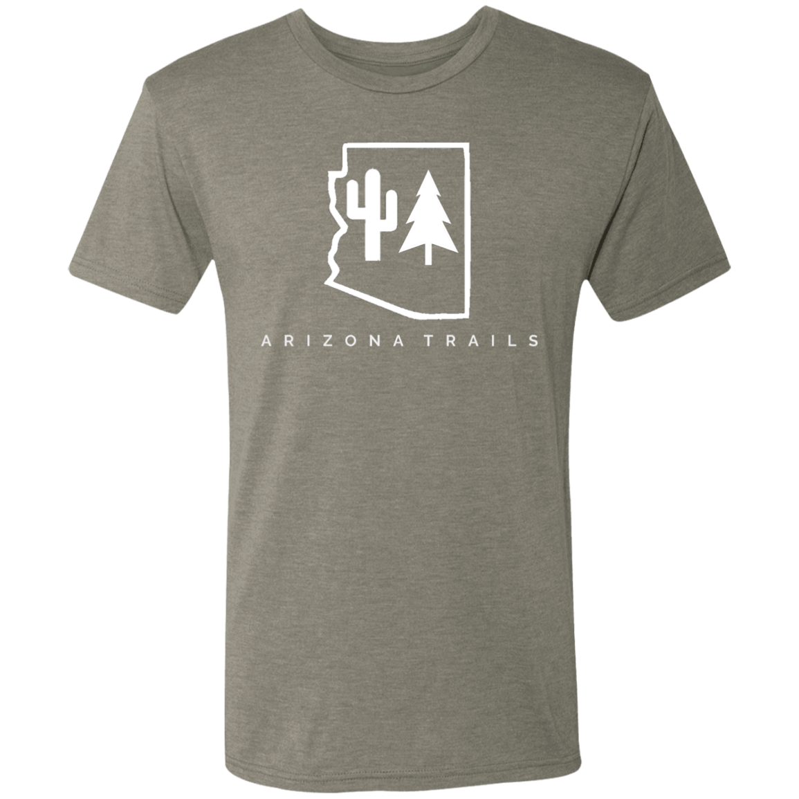 Arizona Trails Saguaro and Pine - Premium Triblend T-Shirt
