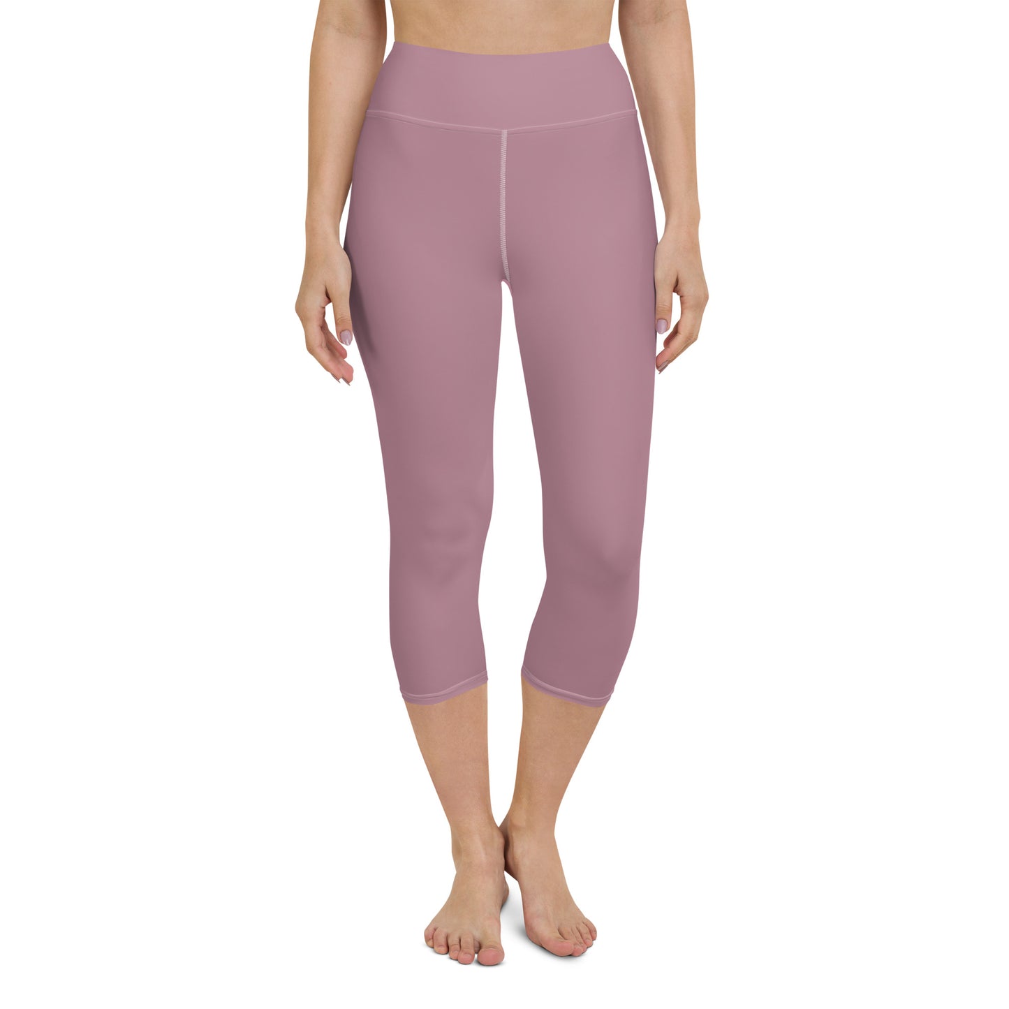 Arizona Trails Pretty Lavender Yoga High Waisted Capri Leggings - Pretty Lavender Edition