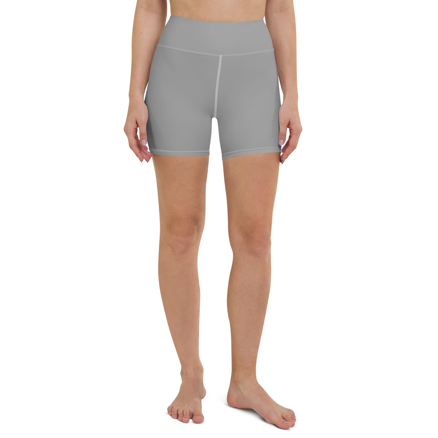 Arizona Trails Grey Canvas Yoga Shorts - Grey Canvas Edition
