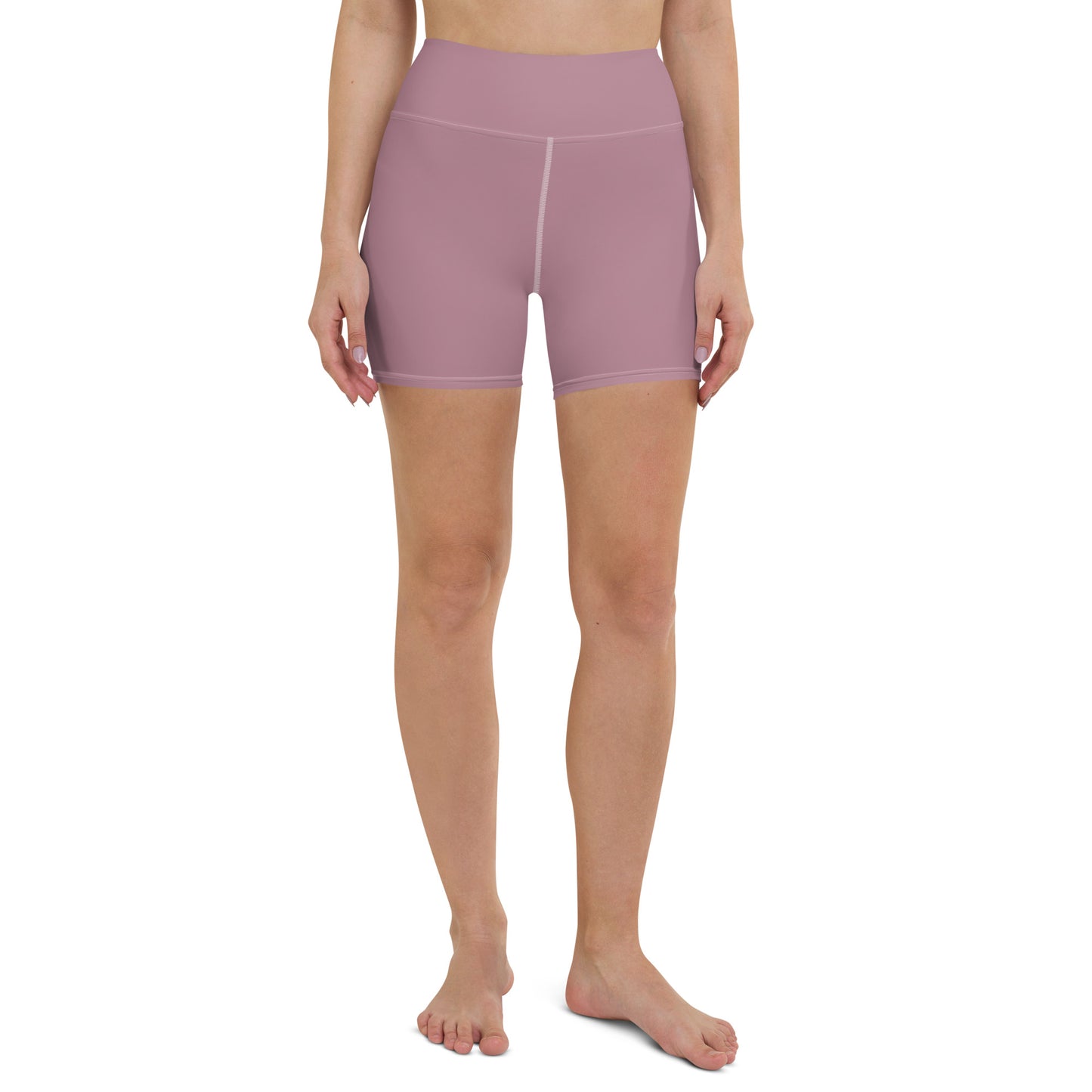Arizona Trails Pretty Lavender High Waisted Yoga Shorts - Pretty Lavender Edition
