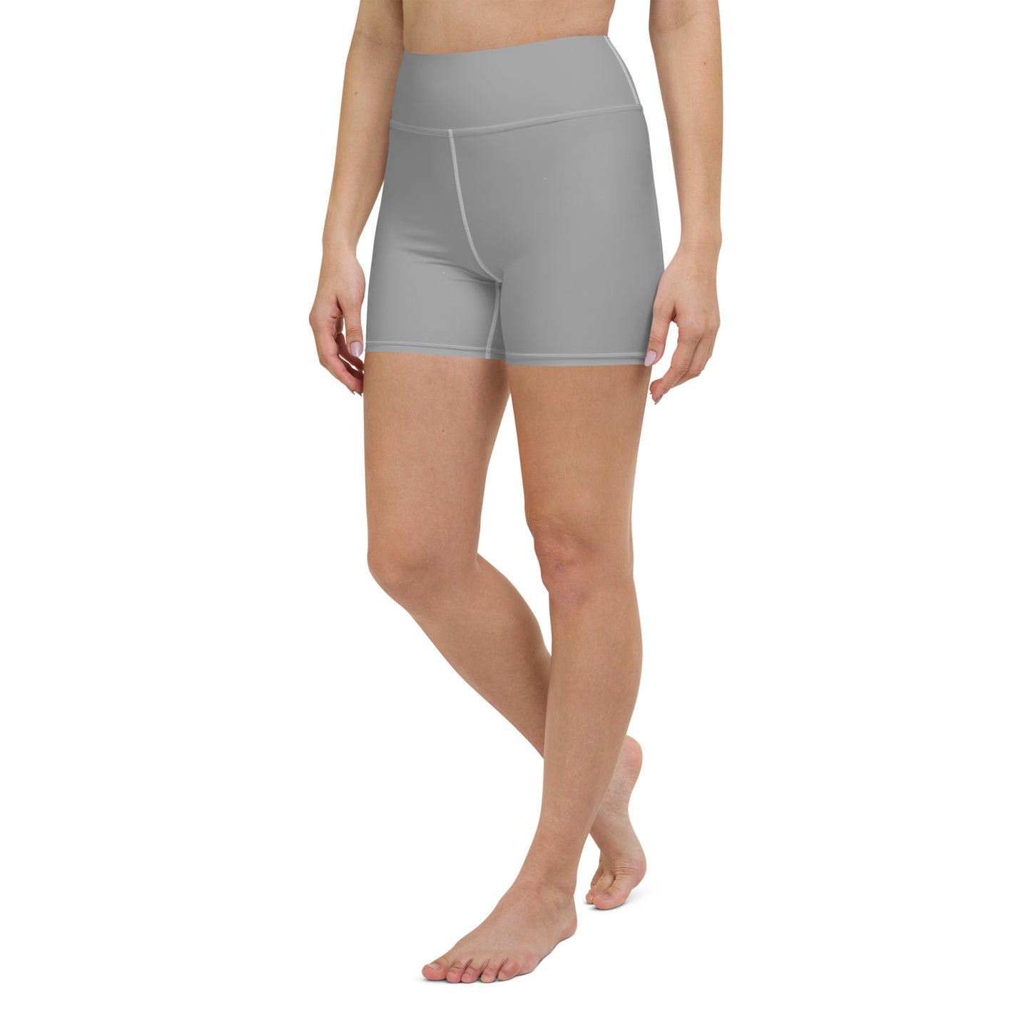 Arizona Trails Grey Canvas Yoga Shorts - Grey Canvas Edition